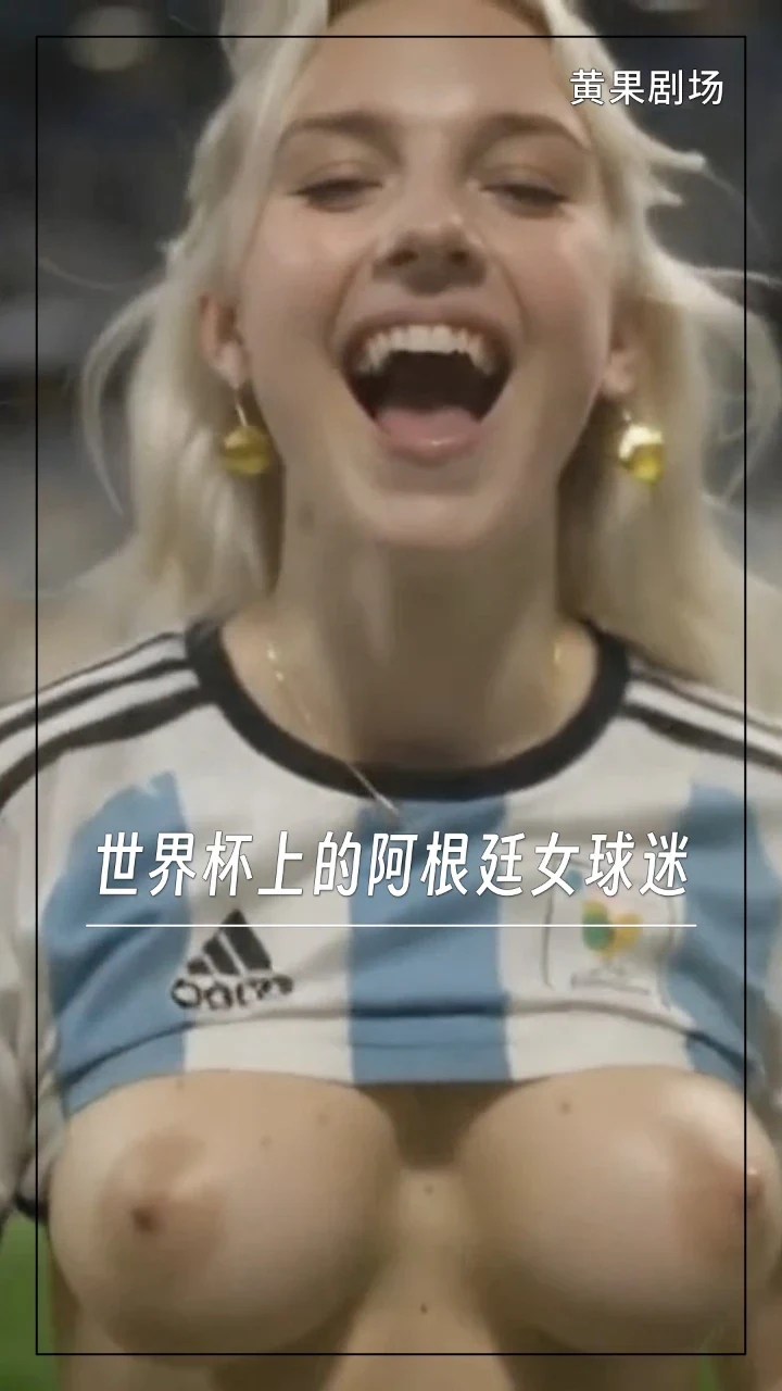 世界杯上的阿根廷女球迷